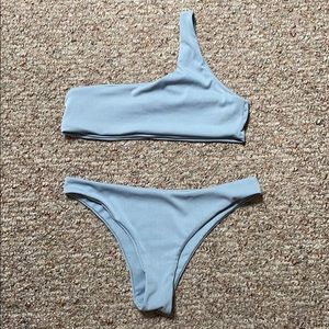 SHEIN off shoulder bathing suit